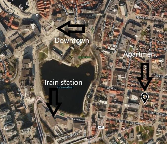 Central Studio Apartment Apt 101 Στάβανγκερ Εξωτερικό φωτογραφία